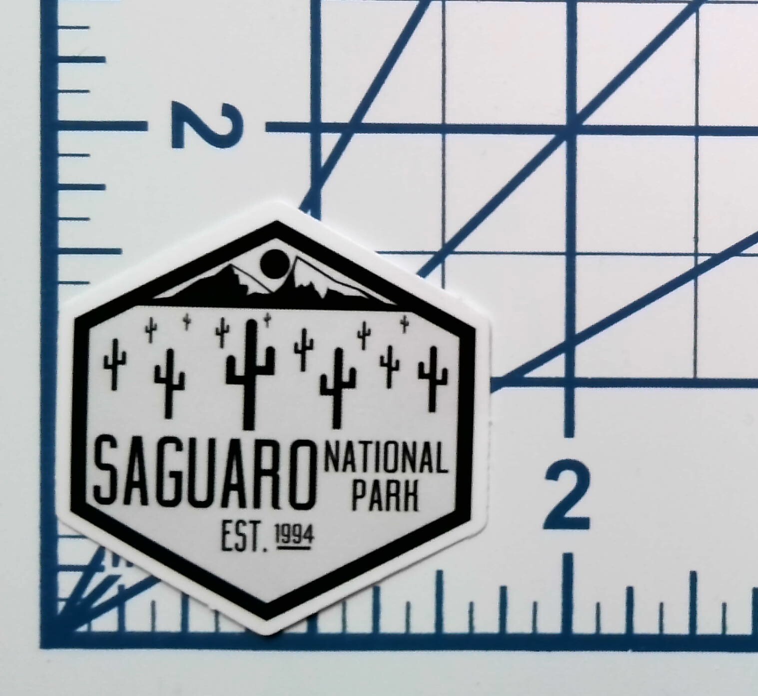 Saguaro National Park Cactus Arizona Die Cut Vinyl Sticker Journaling Souvenir