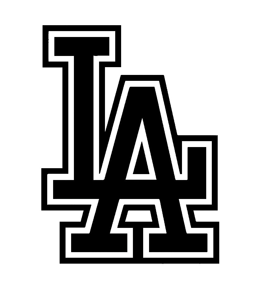 Baseball Los Angeles Dodgers MLB Team Logo Vinyl Decal Sticker Car Window Laptop