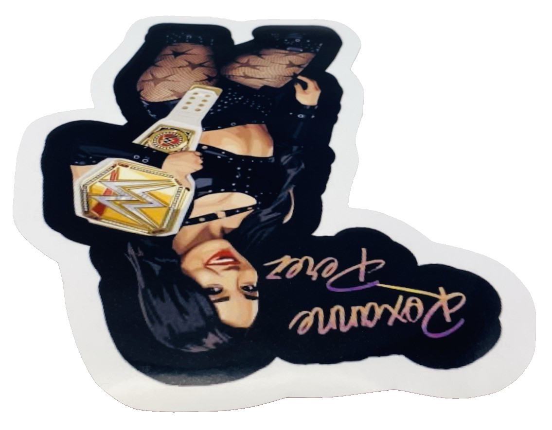 Female Wrestler Water Resistant Xbox Car Decal Laptop Vinyl Sticker PlayStation