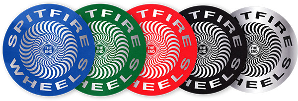 SPITFIRE CLASSIC FOIL SM DECAL ASSORTED STICKER (2 pack)