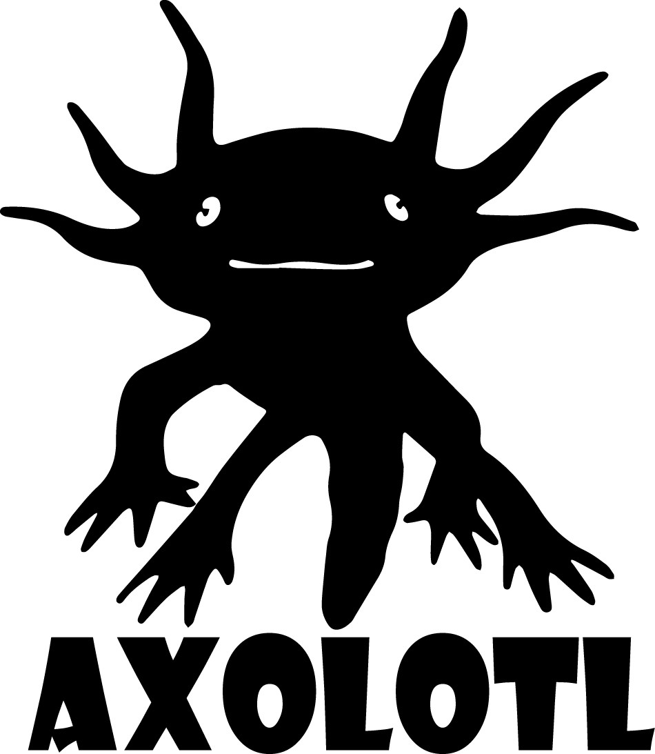 5" Axolotl Decal Sticker Car Window Wall Graphic Pet Fish Lizard Love Decor Home