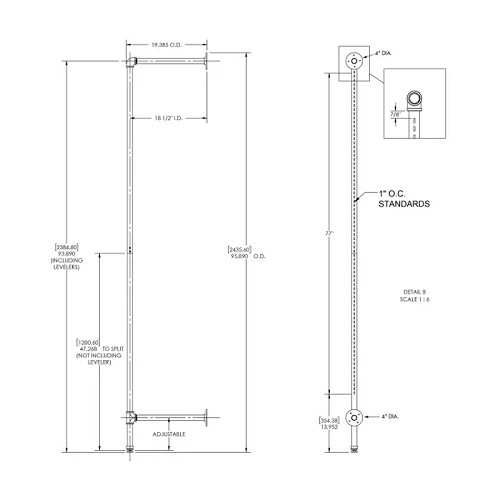 Econoco PSOR Pipeline Outrigger Wall Unit