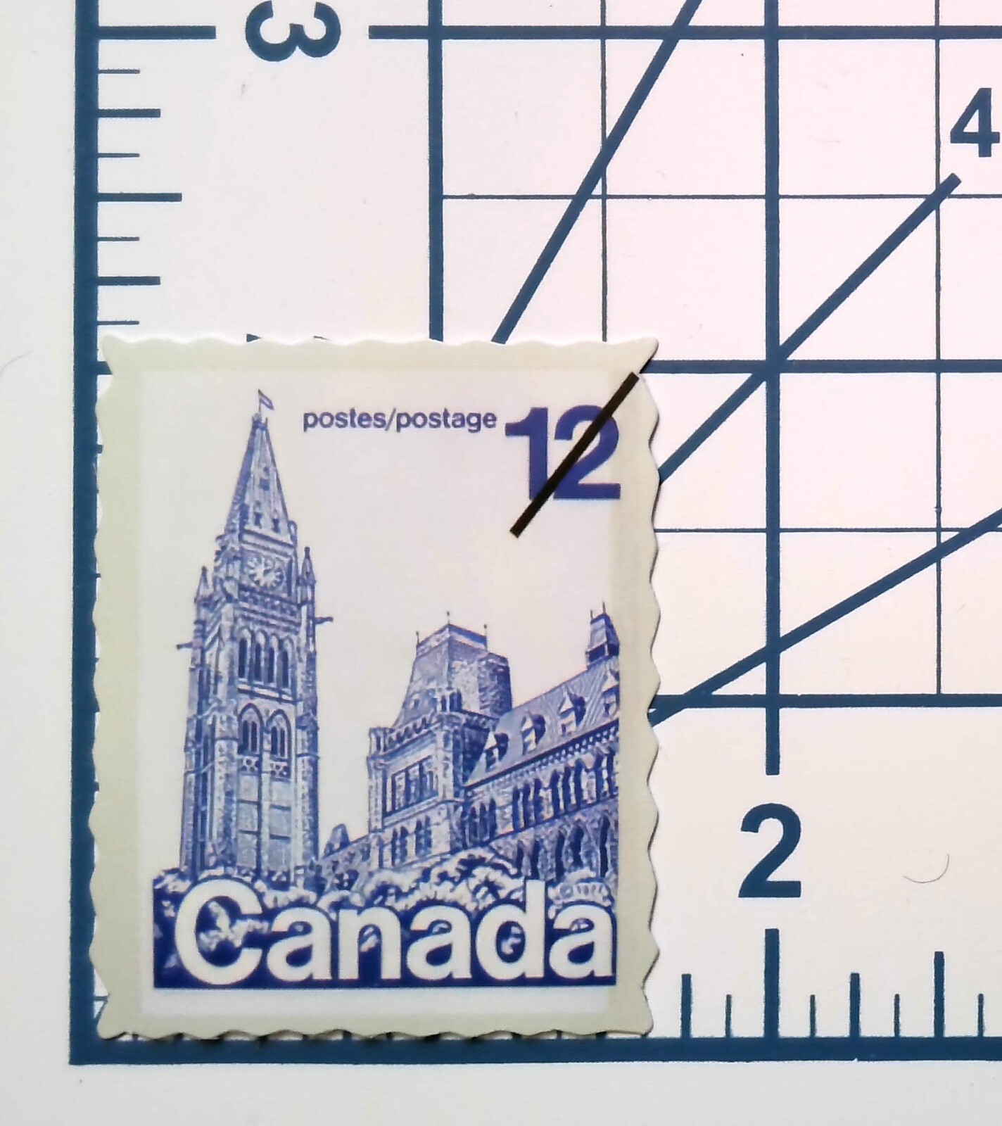 Canada Parliament Building Stamp Ottawa Die Cut Vinyl Sticker Decal Scrapbooking