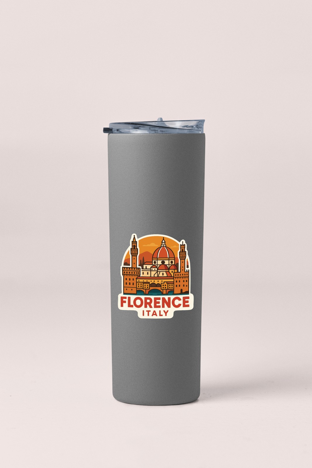 Florence Italy Sticker Decal Vinyl Die-Cut City Skyline Landmark Design