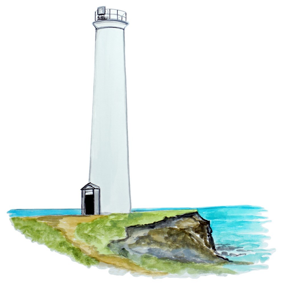 Decal Vinyl Sticker Kohala Hawaii Lighthouse Made in USA