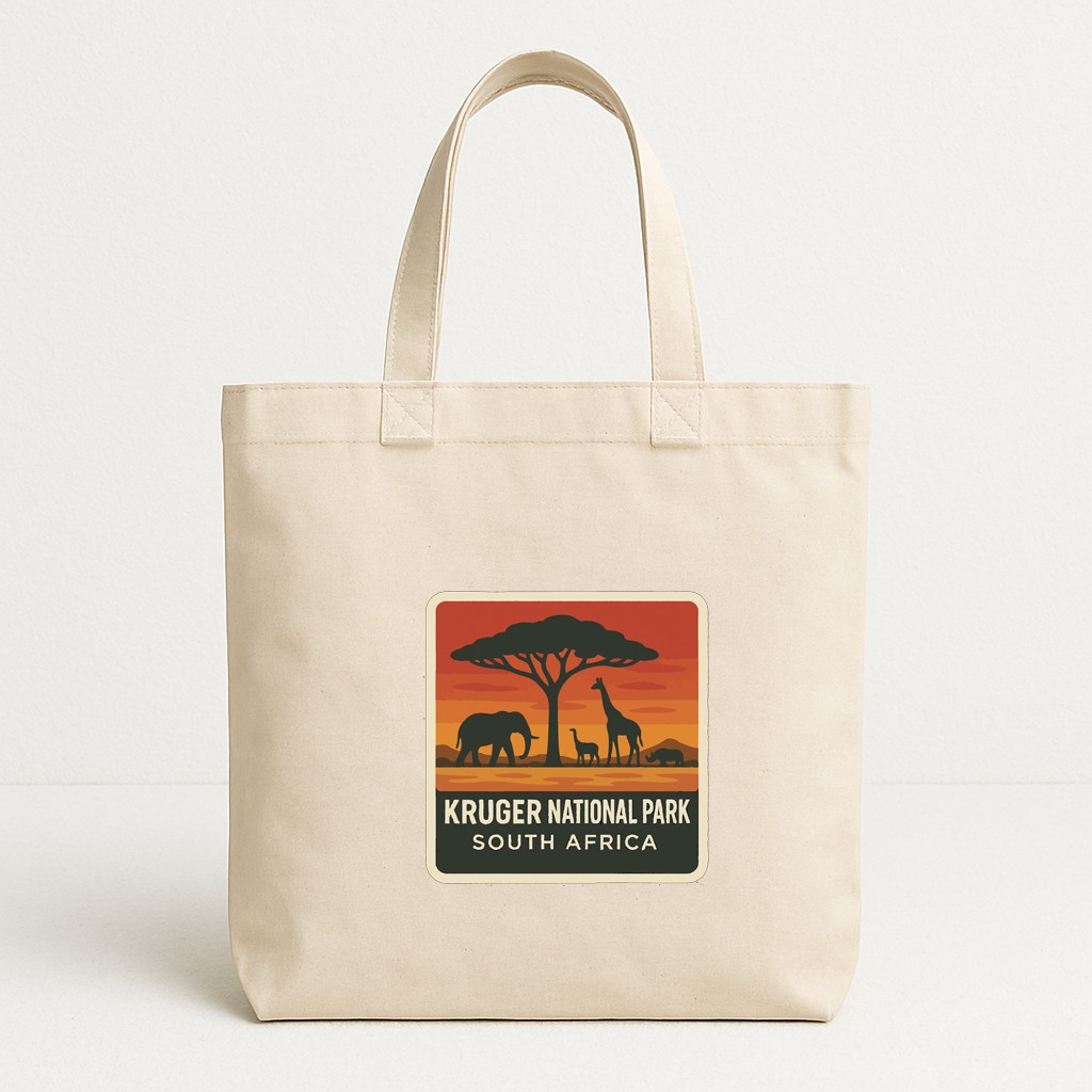 Kruger National Park South Africa Iron On Heat Transfer Vinyl HTV Symbolic