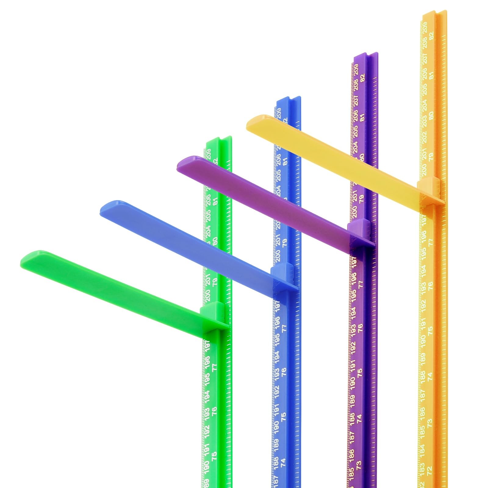 Egoldto Height Measurement for Wall, Children Adult Measure Rod, Blue