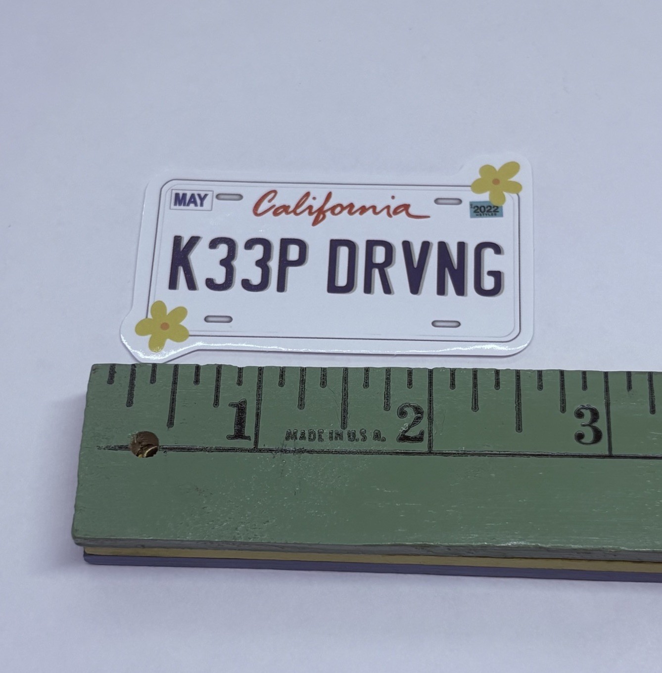 California State Novelty License Plate Sticker Art Decal Vinyl Souvenir Tc6