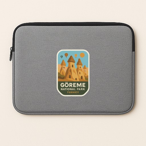 Göreme Turkey Iron On Heat Transfer Vinyl HTV Die-Cut World National Parks