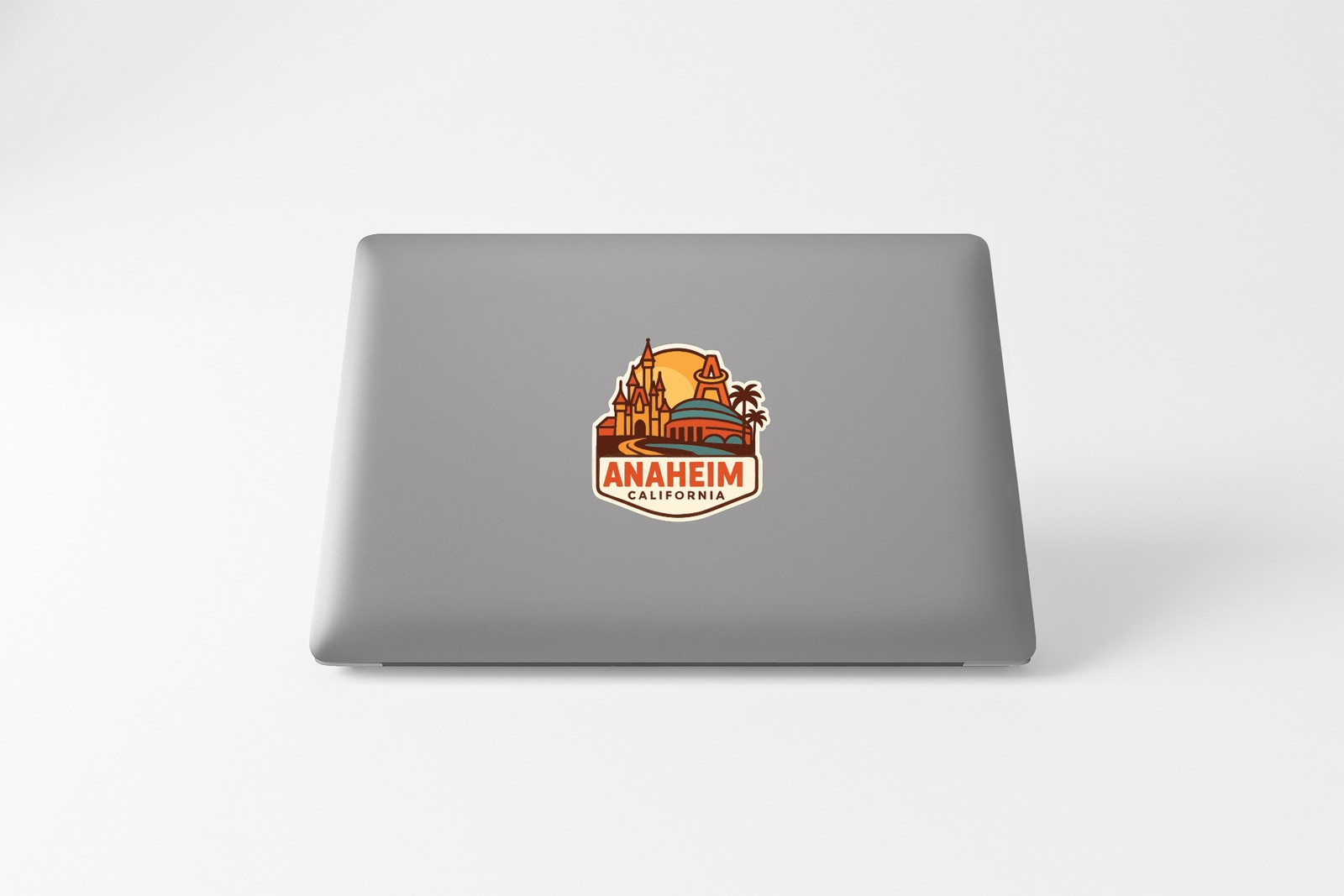 Anaheim California Sticker Decal Vinyl Die-Cut City Skyline Landmark Design