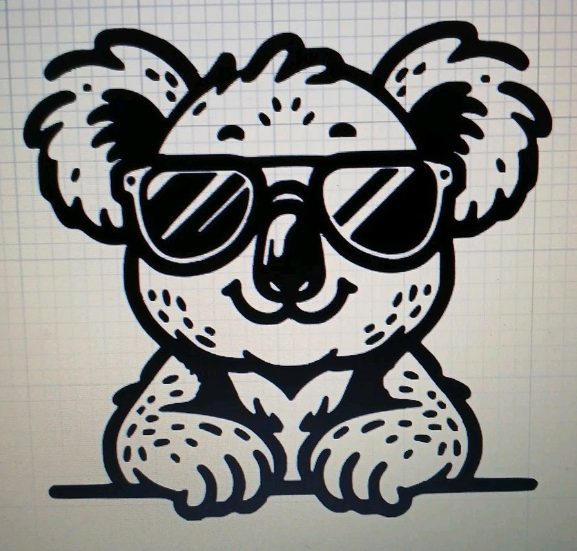 Koala Decal