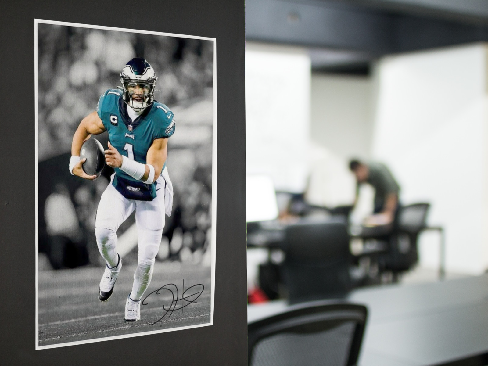 Football Quarterback Wall Vinyl Decal Graphic Poster Print Removable Adhesive