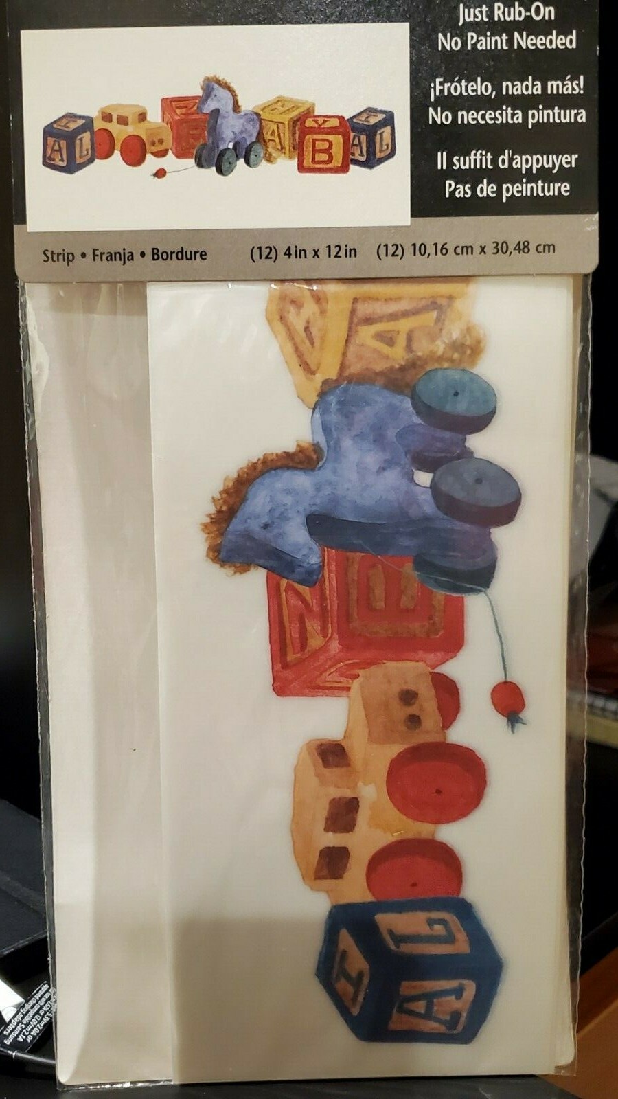 Imperial Instant Stencils Children Alphabet Play Blocks