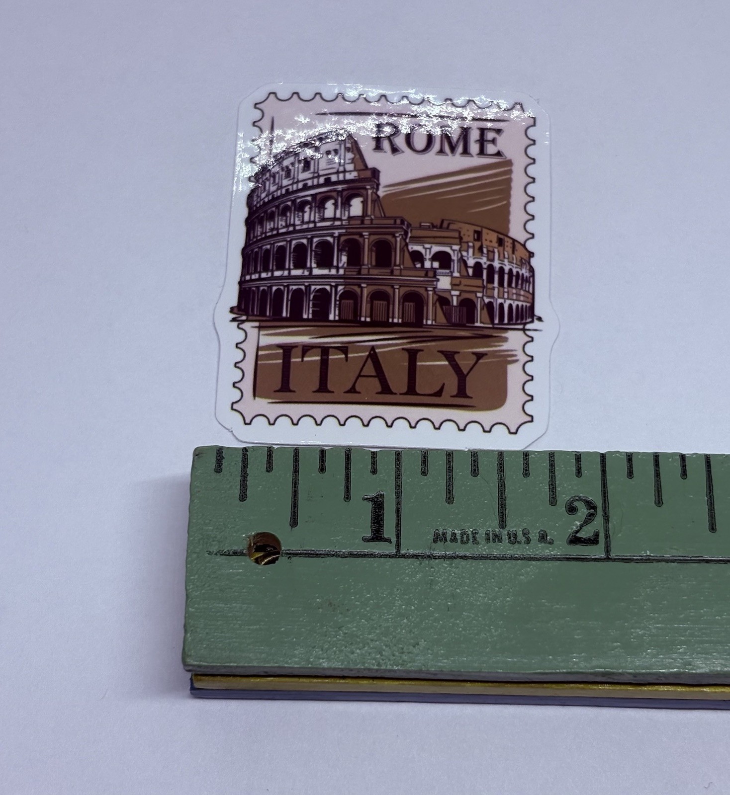 Rome Coliseum Sticker Italy Travel City Tour Art Decal Vinyl Souvenir Tc9