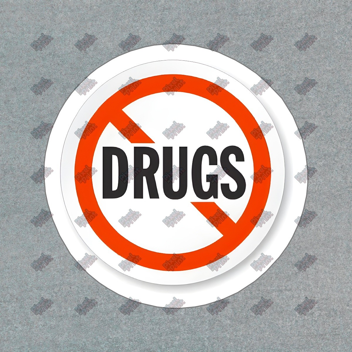 No Drugs Vinyl Sticker Decal Anti Drug Awareness, Laptop & Water #942518