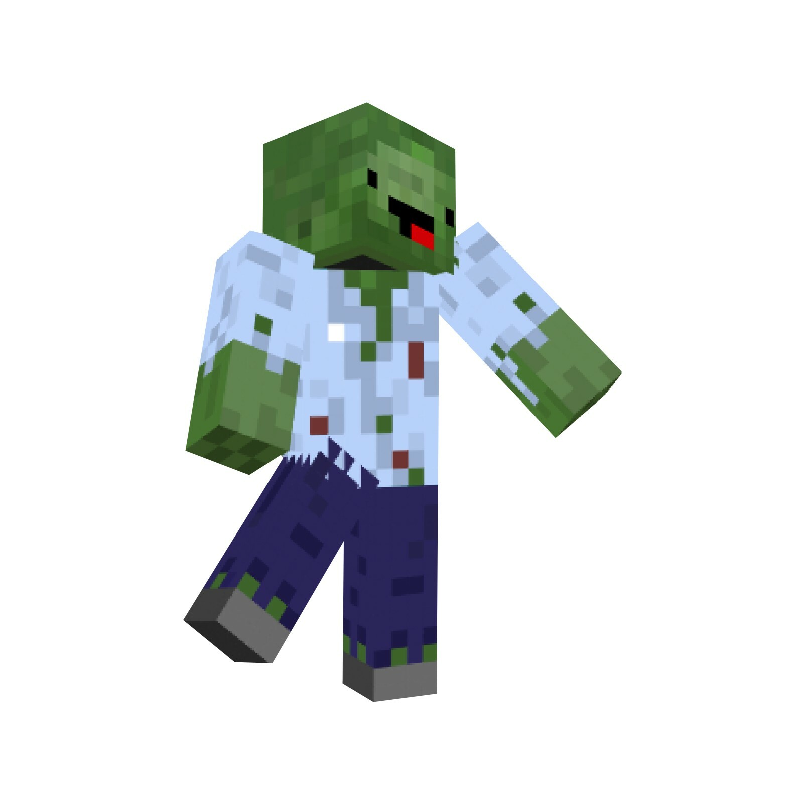 Zombie Design 11 – Mine Themed Wall Decal – Available in Multiple Sizes