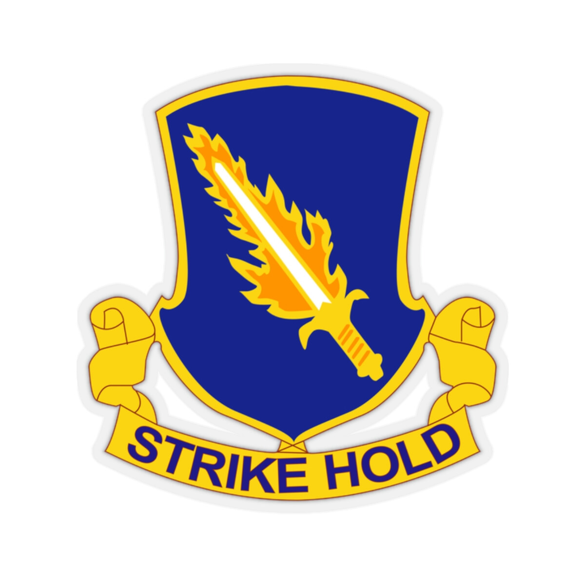 Kiss-Cut Stickers – Army – DUI – 504th Parachute Infantry Regiment X 300