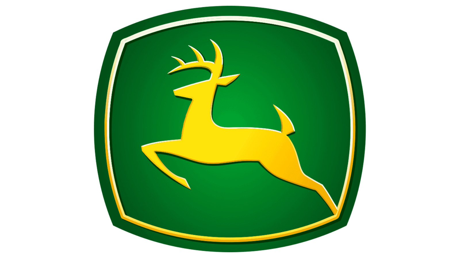 John Deere sticker weatherproof bumper vinyl decal
