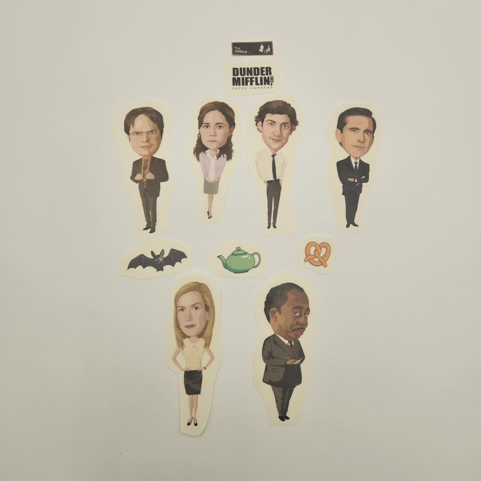 THE OFFICE 10 Wall Decals Removable And Repositional Stickers By Ronm Mates