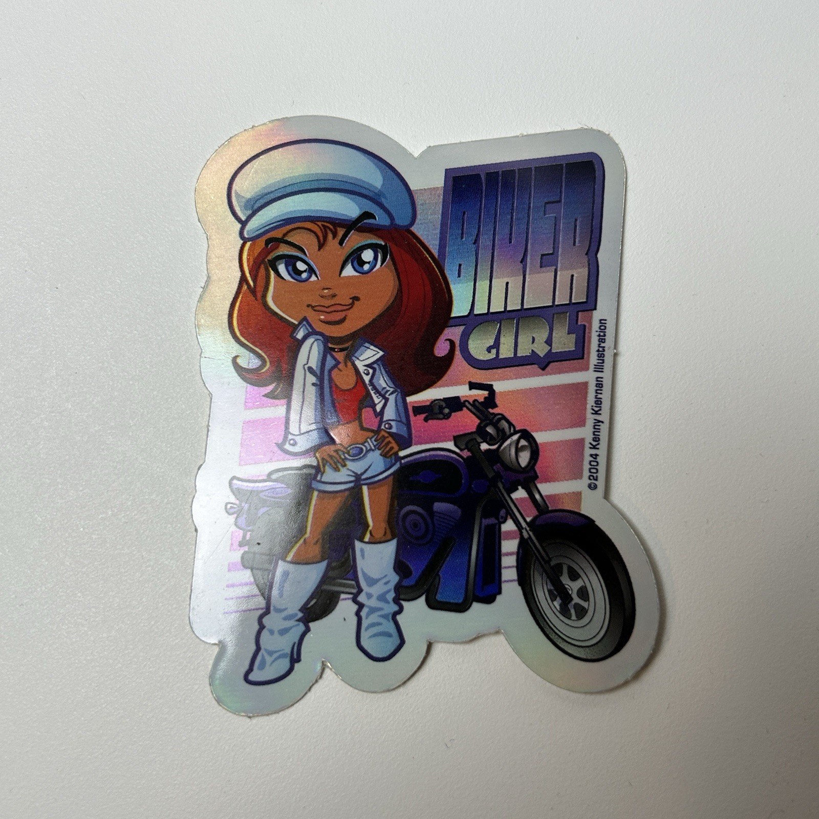 Kenny Kiernan NY Cuties Rare 2004 Reflective Sticker Set Made In USA