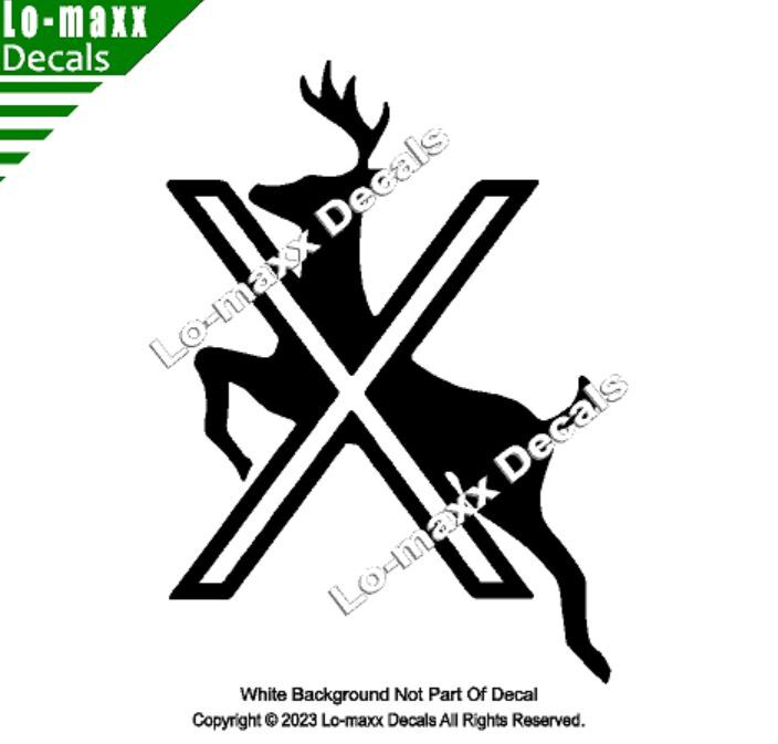 Deer Kill Markings Hunting Trophy Truck SUV Premium Quality Die Cut Vinyl Decal