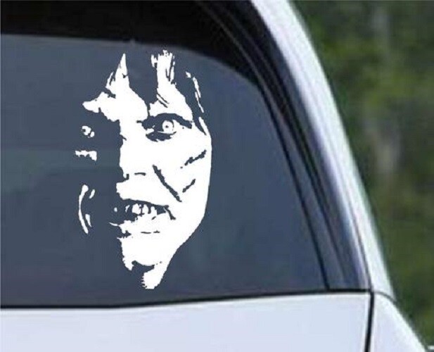 EXORCIST GIRL HORROR Vinyl Decal for Car Truck Bumper Wall Decor