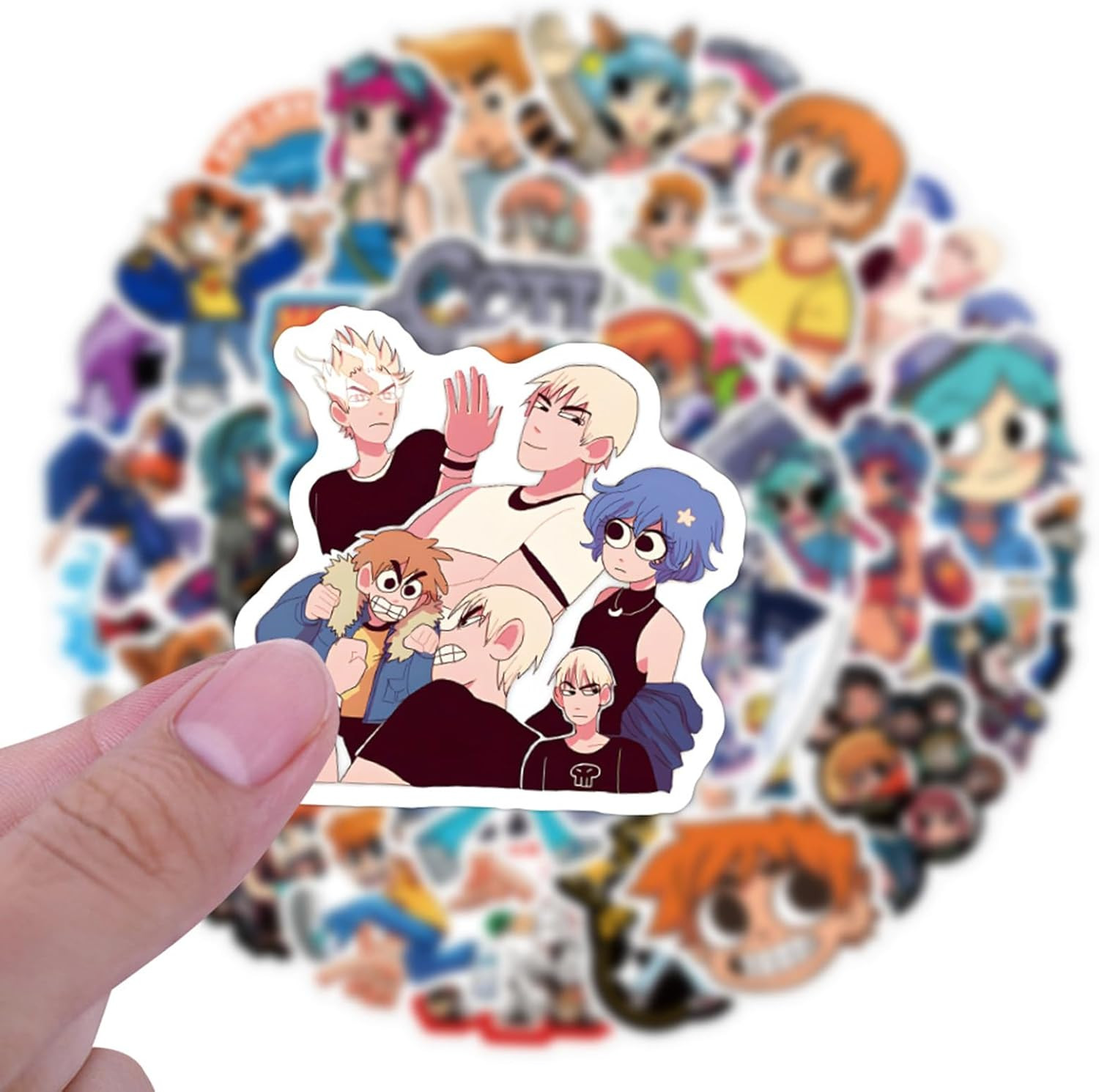 55PCS Waterproof Vinyl Stickers for Kids Teens Adults, Decals for Various Uses
