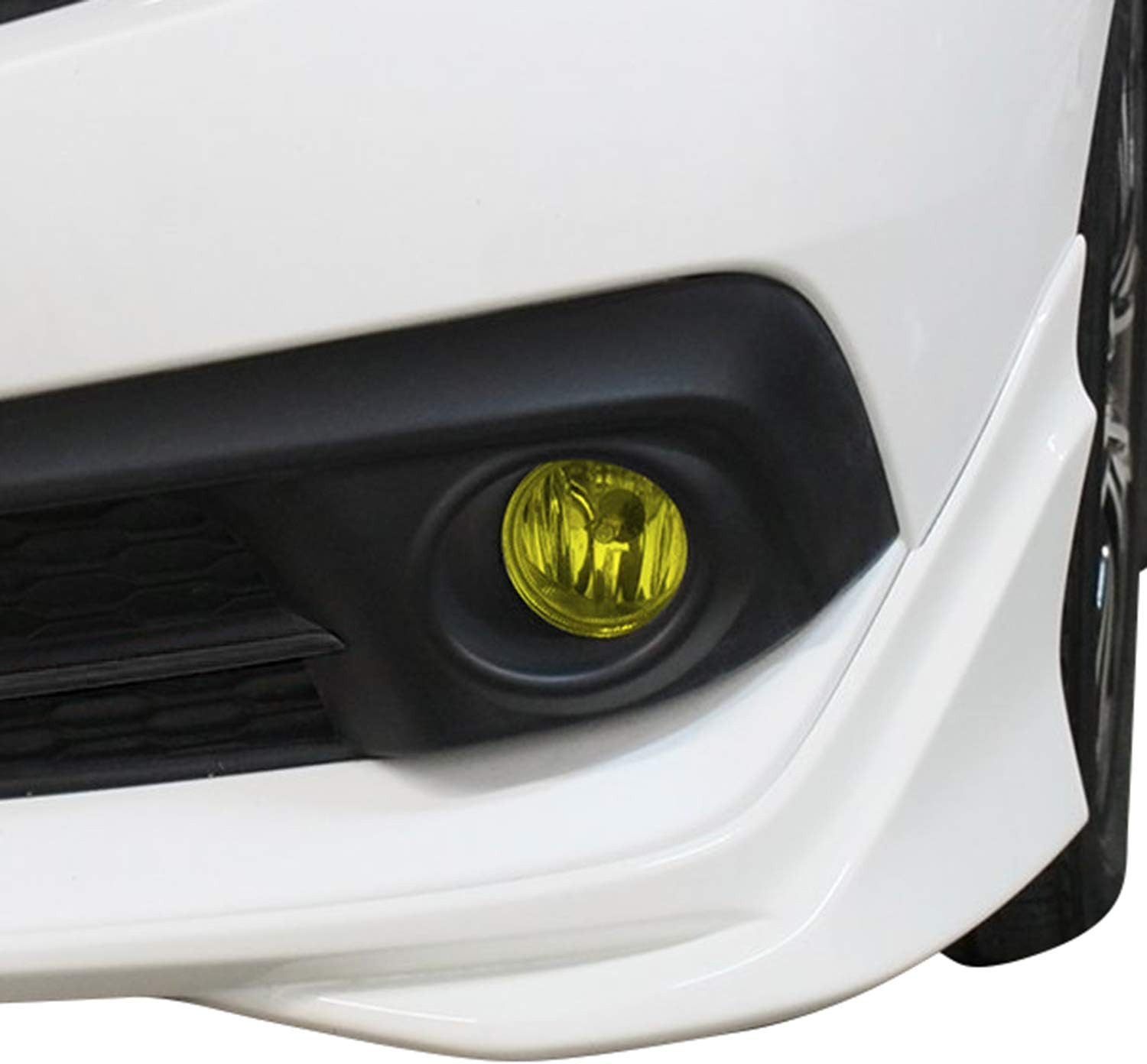 Fog Light Tint Kit Compatible with and Fits Honda Civic Sedan 2016-2021, Yellow
