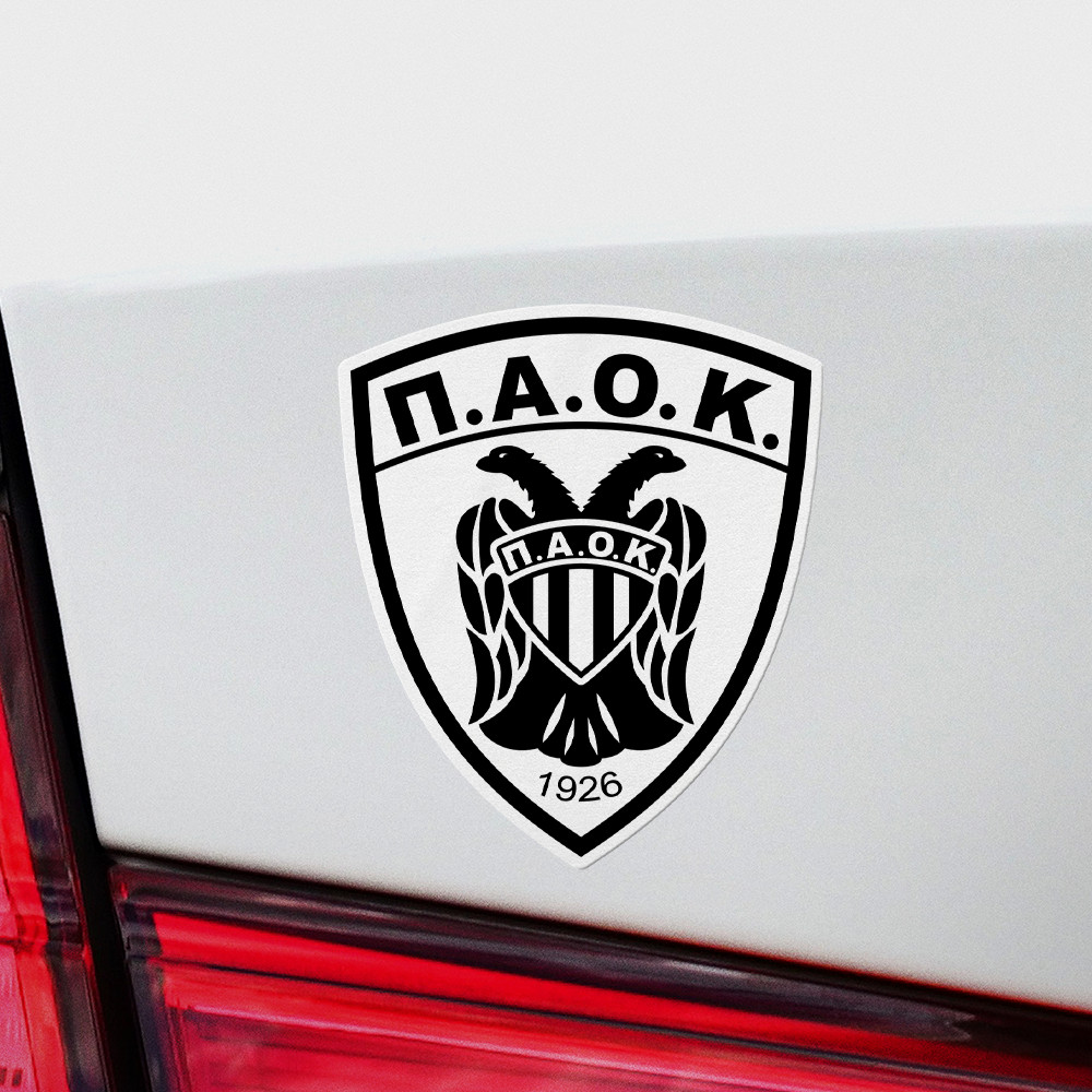 (4 Pack) PAOK FC Greece Vinyl Sticker Decal Die Cut Football Thessaloniki Soccer