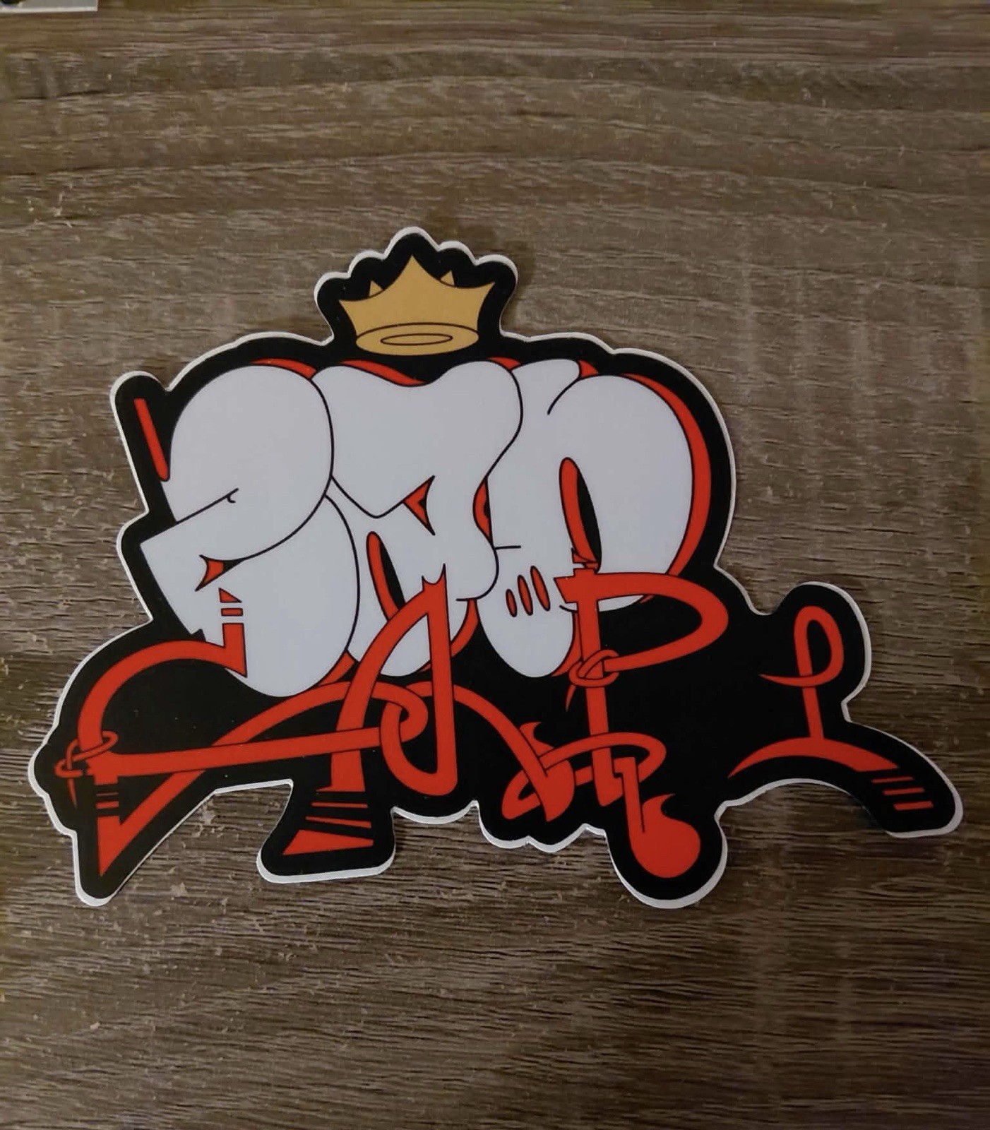 CAP ONE MPC Graffiti Legend Vinyl Sticker NYC Urban Art Artist