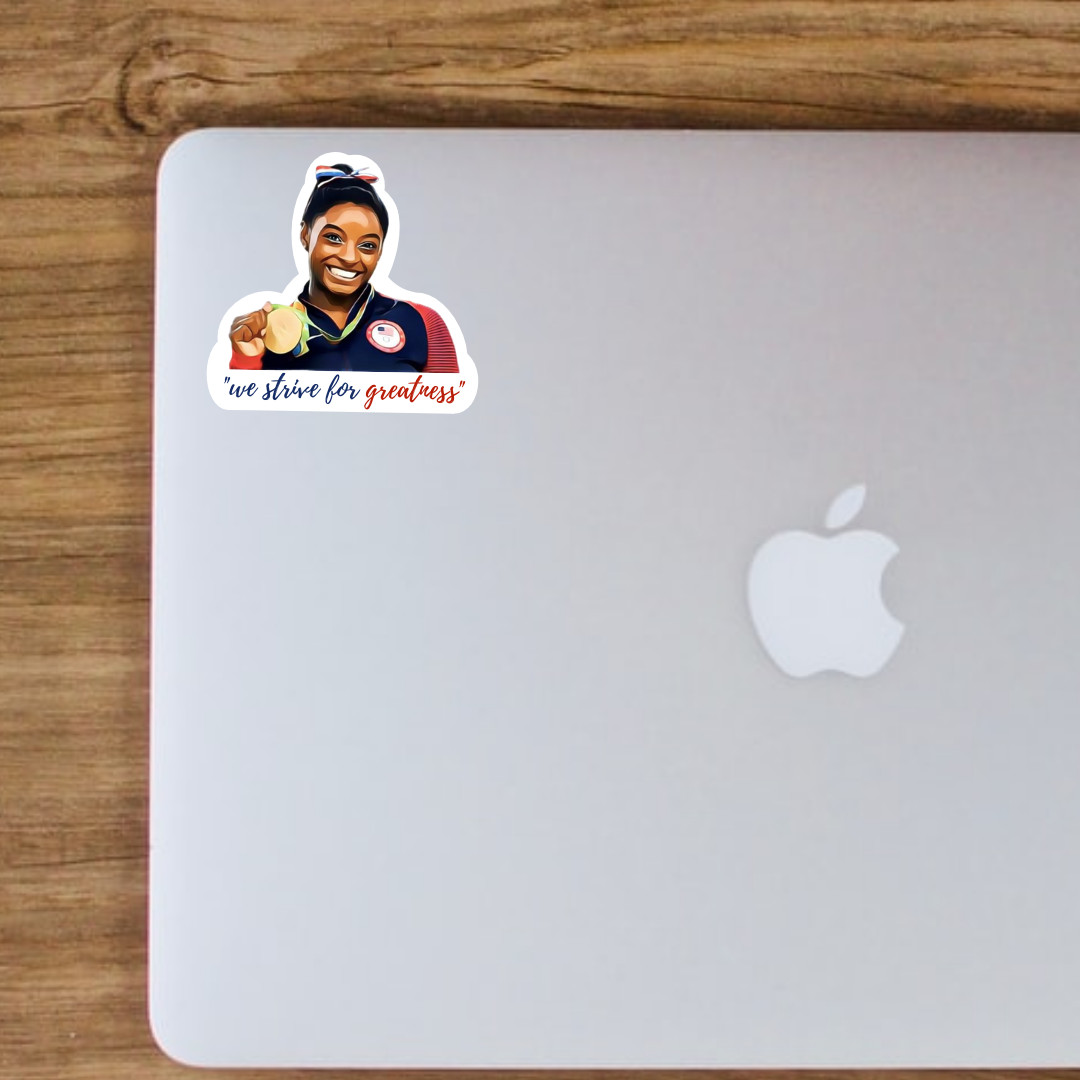 Simon Biles Stickers | Gymnastics Stickers | Team USA | Olympics