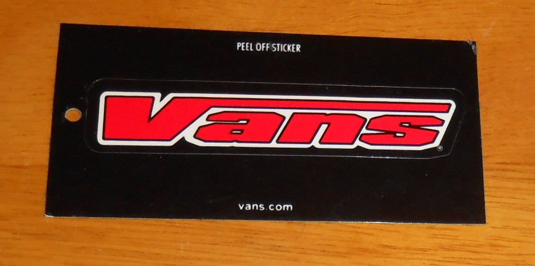 Vans Sticker Original Promo (rectangle) 4×2