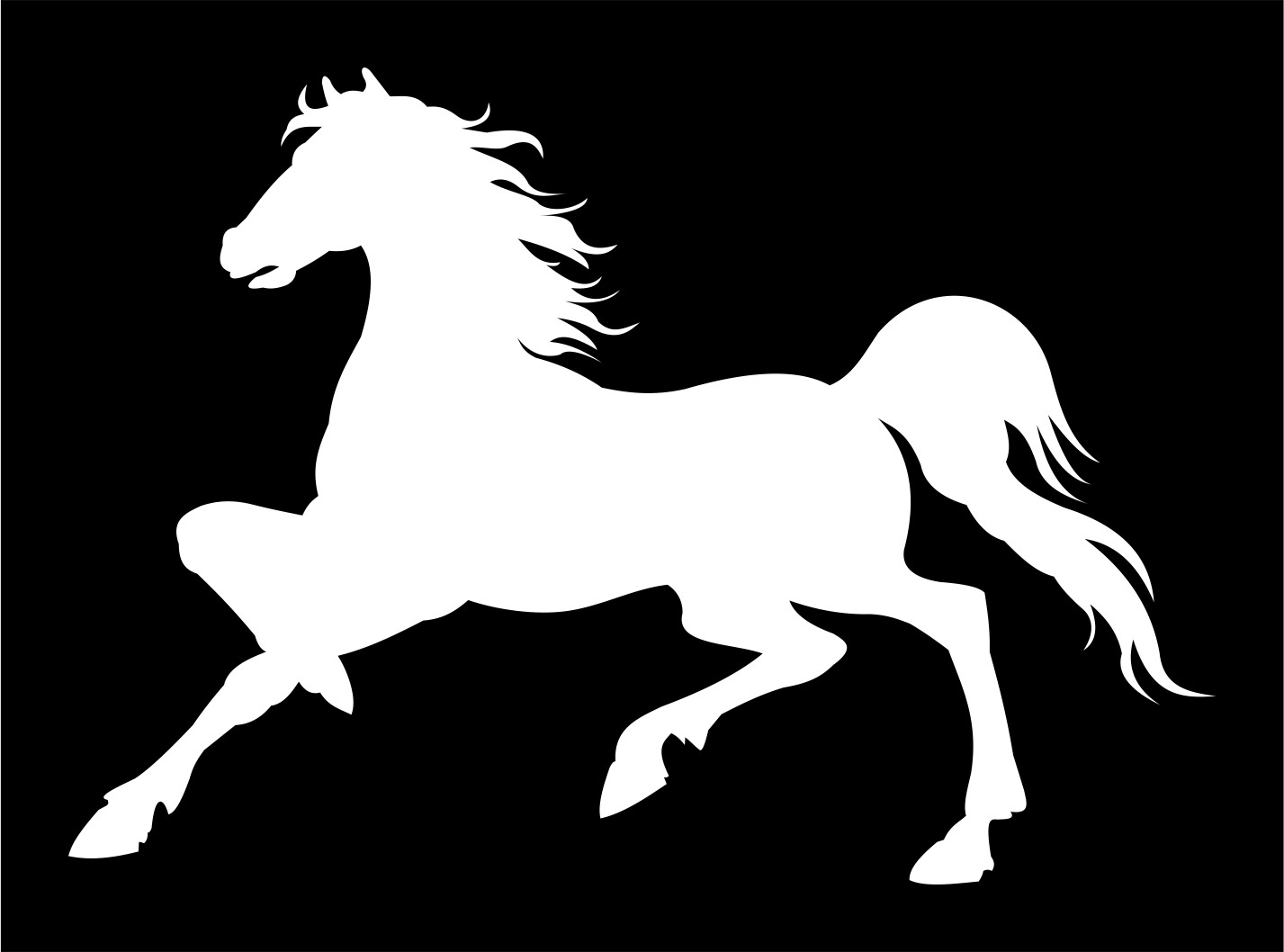 Horses are my Spirit Animal Vinyl Decal Car Truck SUV Window Yeti Laptop Tablet