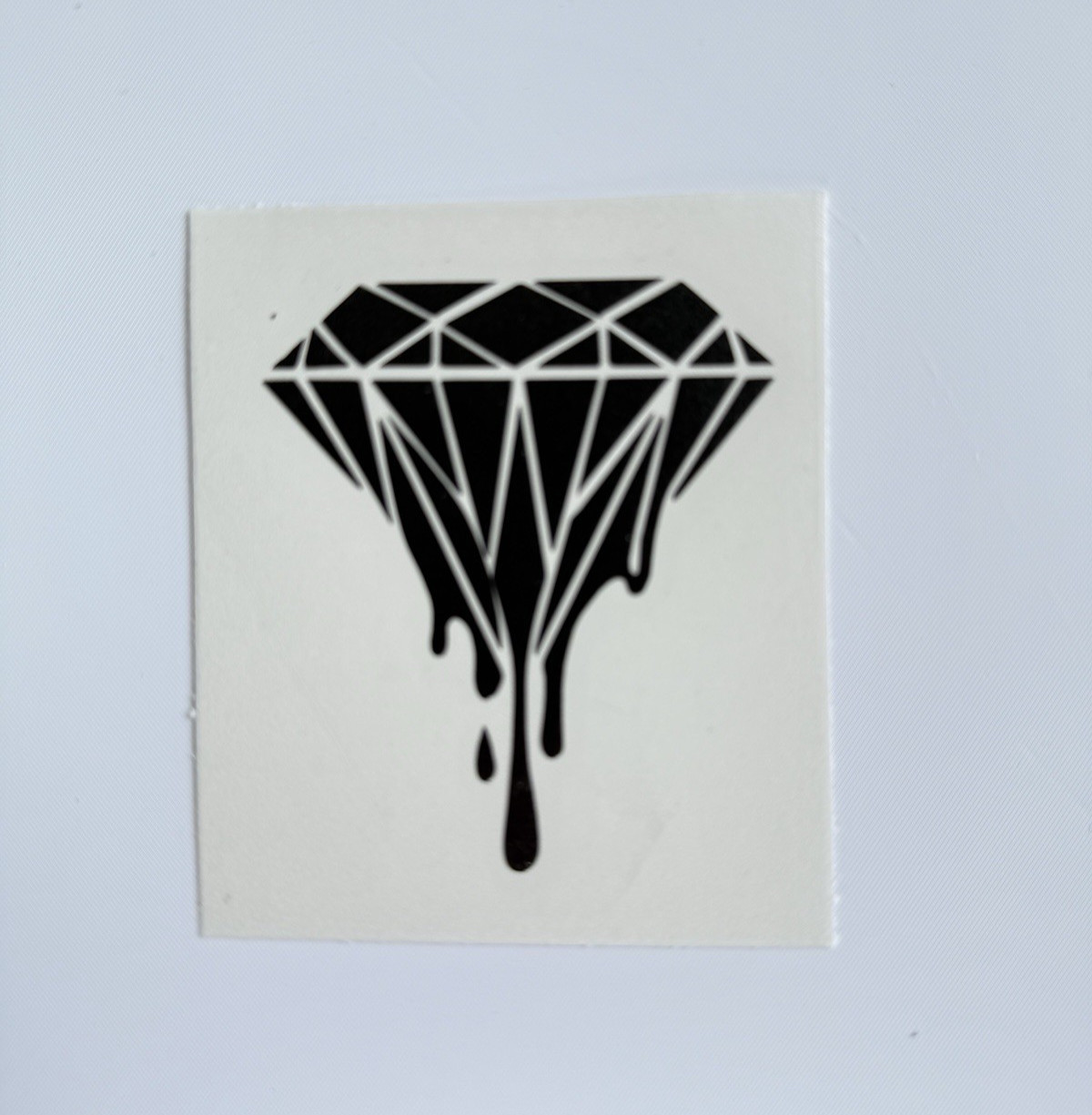 Diamond Drip Vinyl Decal Sticker