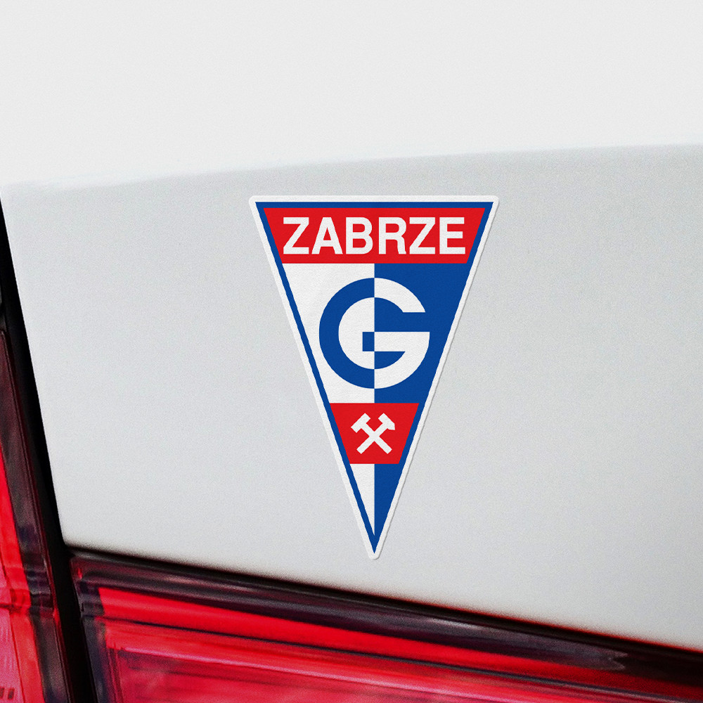 (4 Pack) Gornik Zabrze Poland Vinyl Sticker Decal Polish Soccer Ekstraklasa