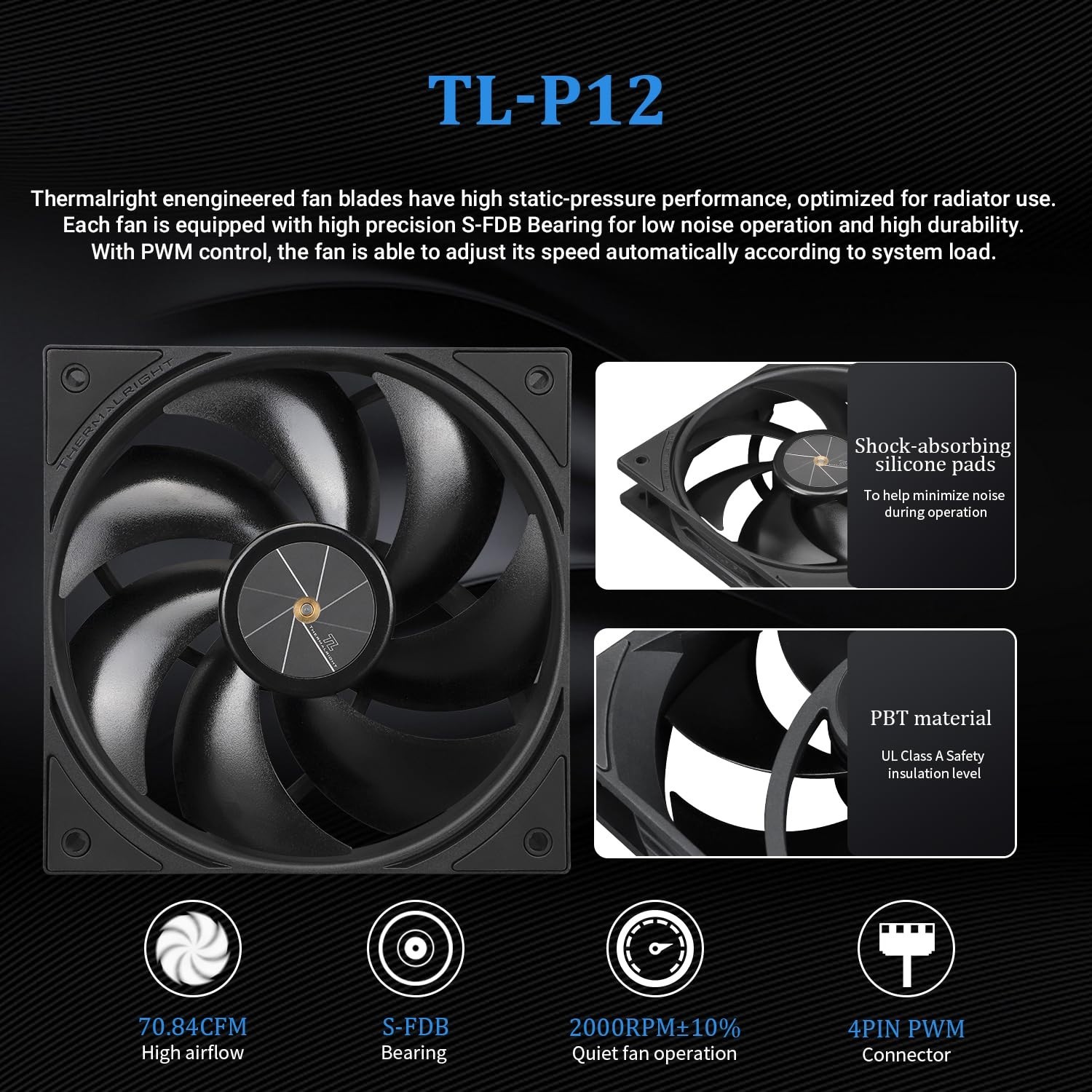 FW PRO 360 Black-360mm AIO CPU Liquid Cooler,IPS LCD Screen…