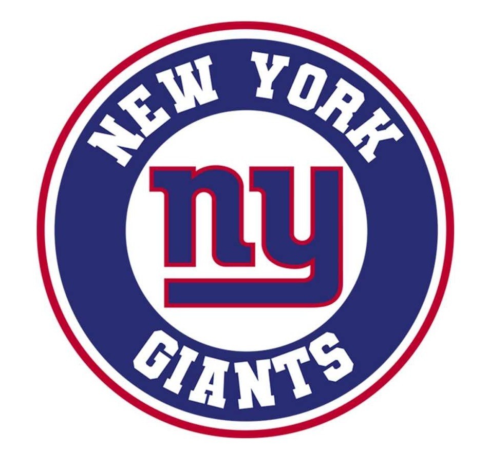 New York Blue Red Football Weather Resistant Vinyl Sticker/Decal 09