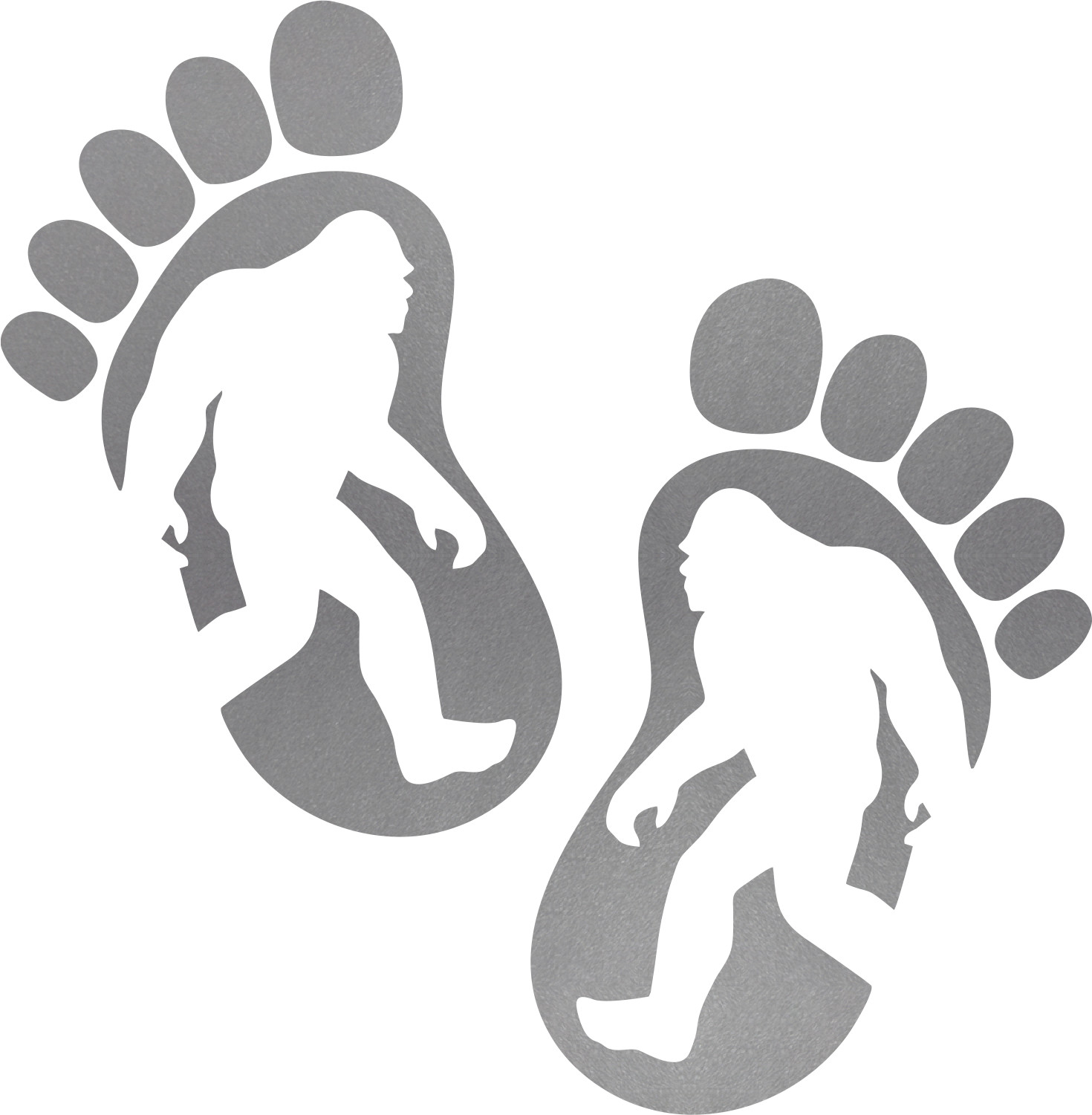 Big Foot Yeti Sasquatch Vinyl Decal Sticker Car Truck SUV RV Window Wall Tablet