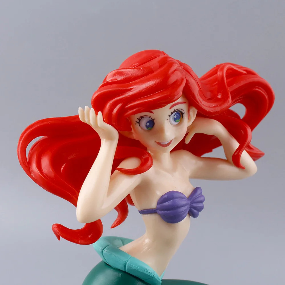 Anime Disney Little Mermaid Ariel Action Figure Toys Ariel The Princess Charm Co
