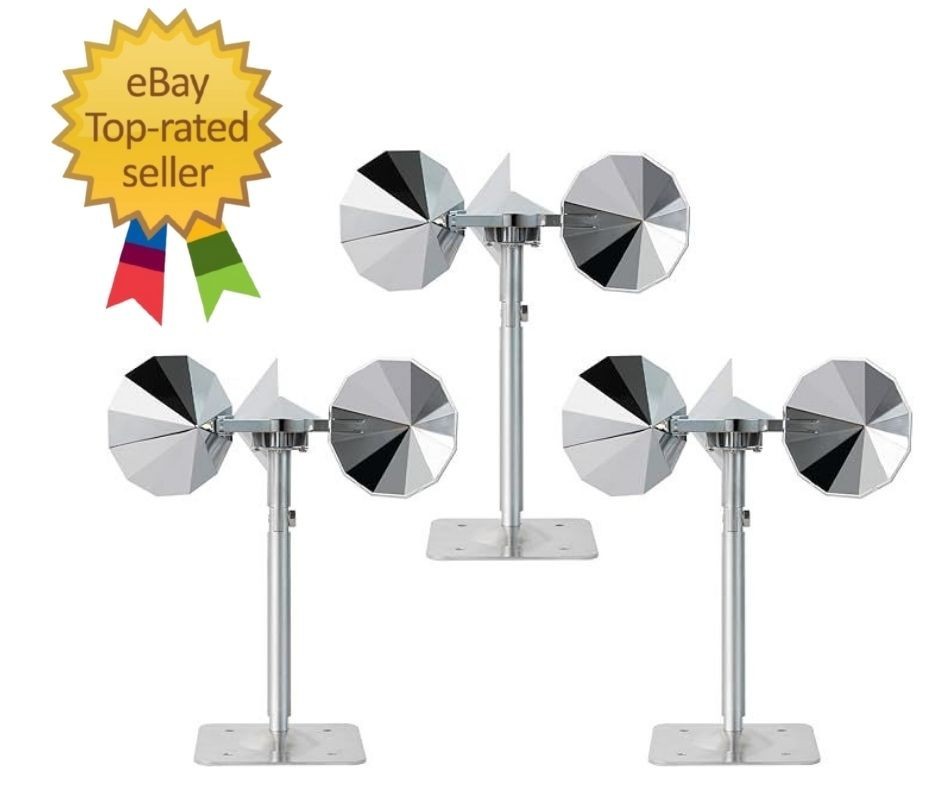 3 PCS Bird Scare Reflective Device, Bird Reflector Keep Pigeon Woodpeckers and S