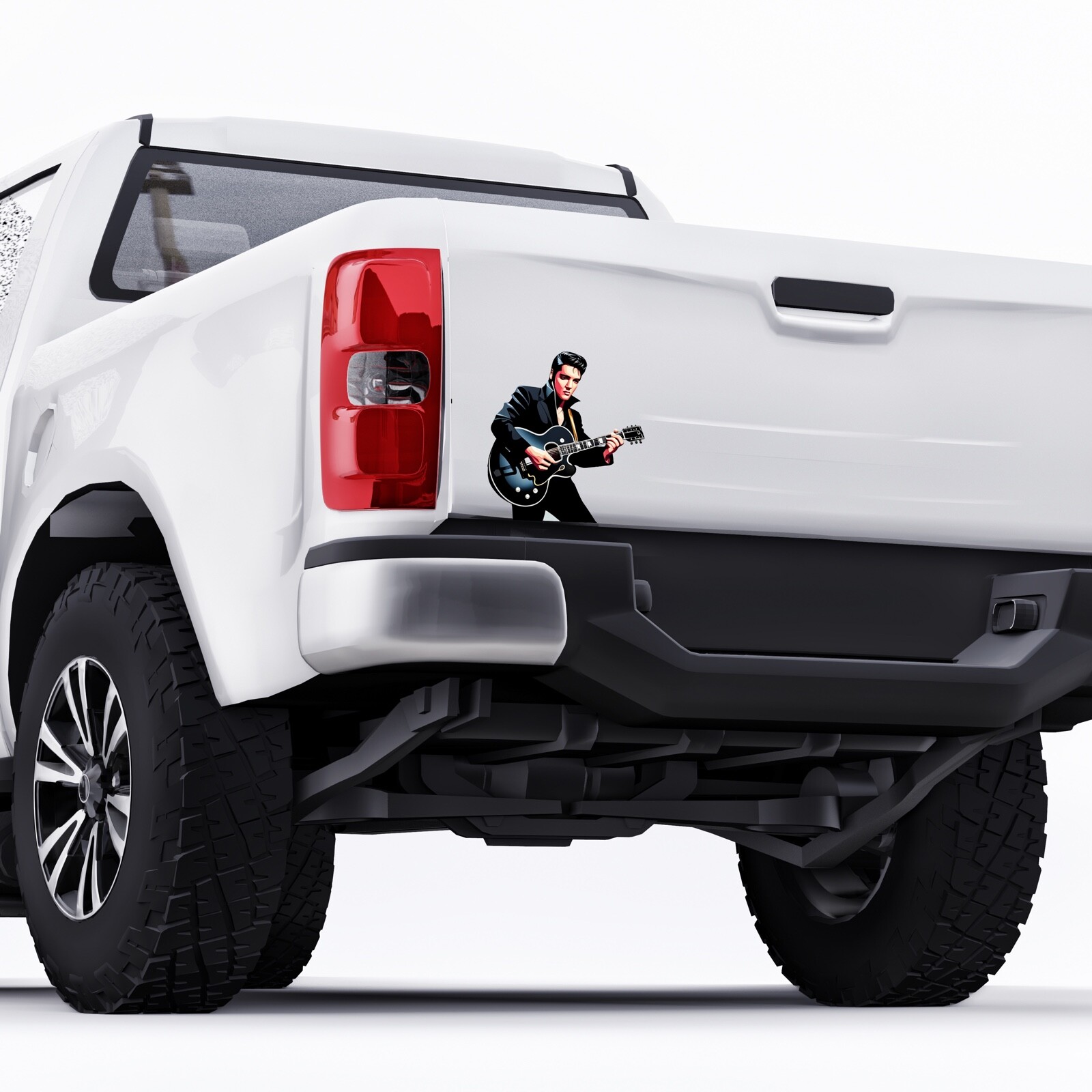 Elvis Sticker King Rock Presley Music Vinyl Car Decal Guitar Wall Art Stickers