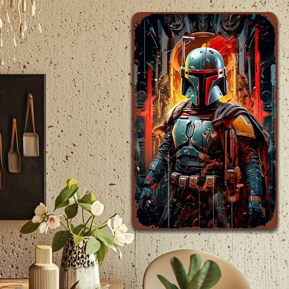 Tin Metal Signs 8×12 WARS Classic Movie Character Metal Wall Art – Durable Iro