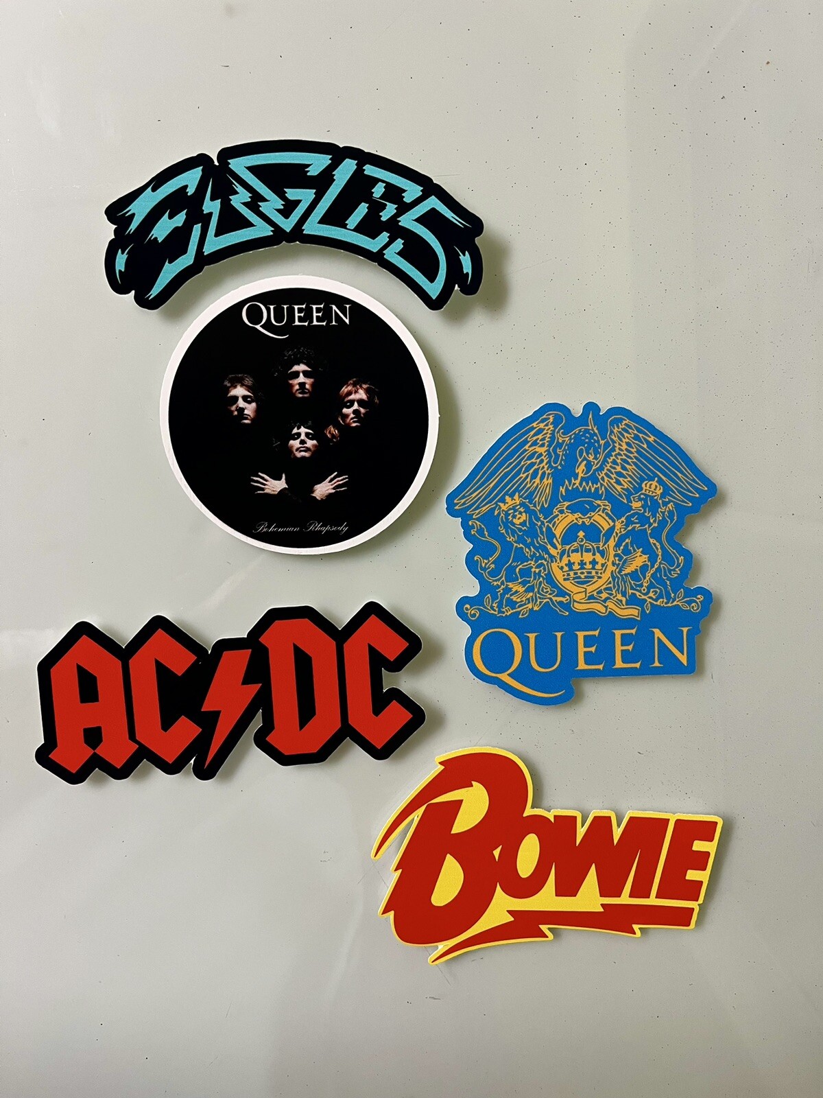 Classic Rock Sticker Pack – Led Zeppelin Queen Ac/dc Van Halen 70’s Classic Rock