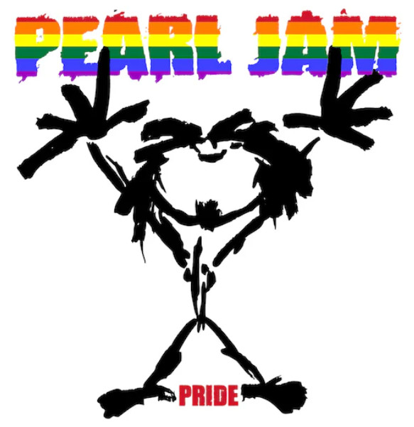 Pearl Jam Vinyl Sticker Pride Stickman 4"x4"