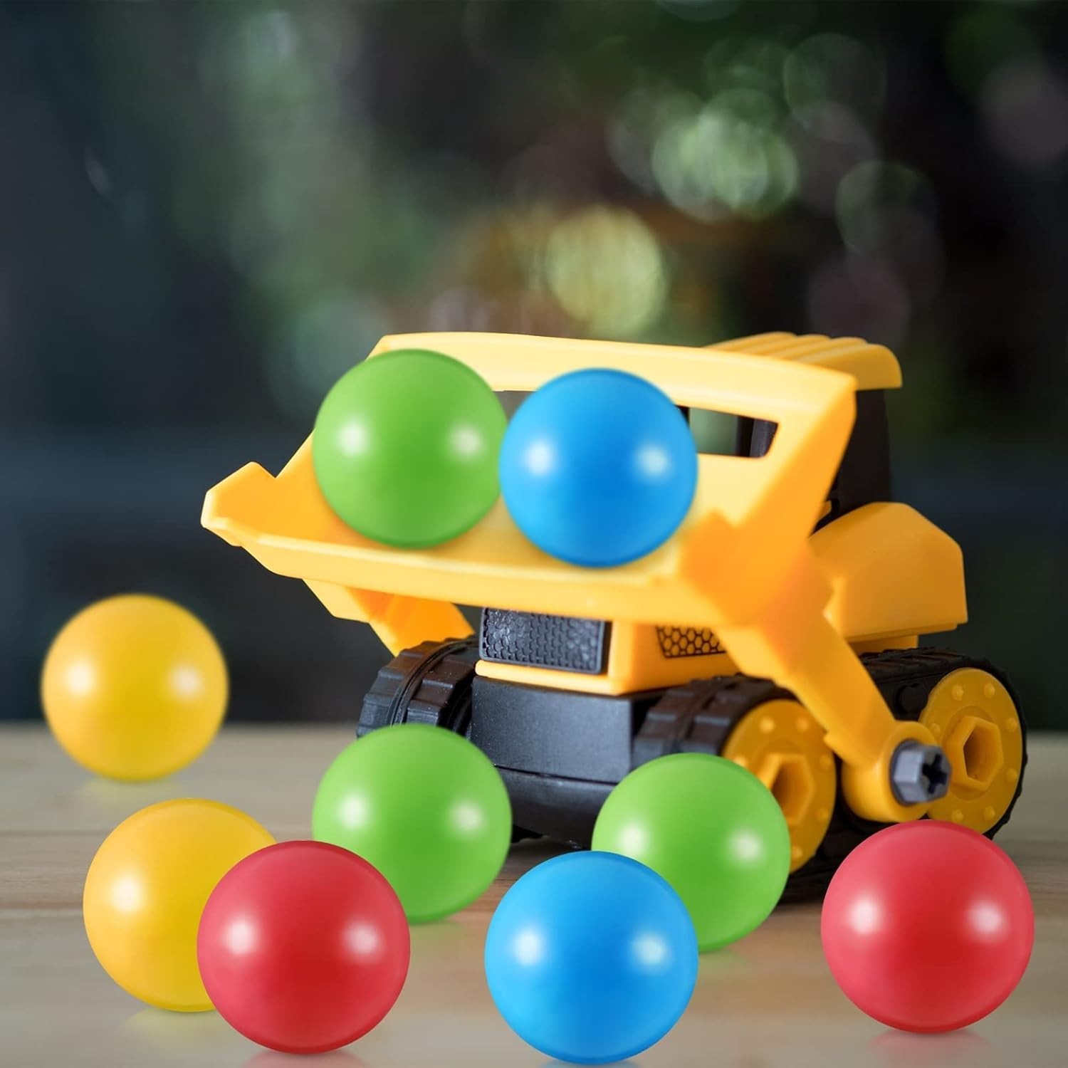 12 Pcs Multi-Colored Replacement Ball Set for Vtech Pop-A-Balls Push & Bulldozer
