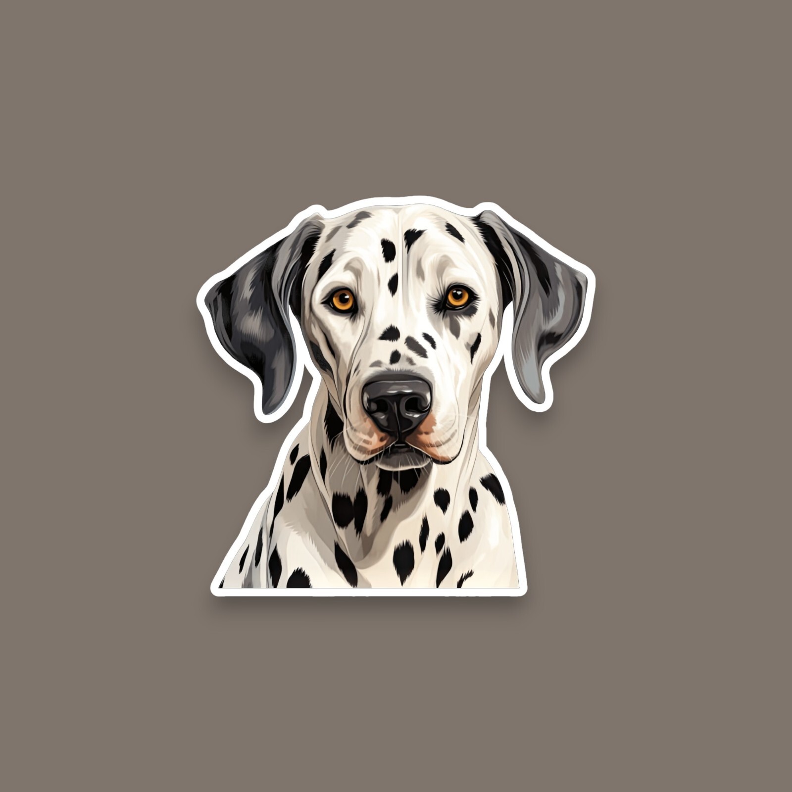 Dog Breed Glossy Stickers 4x4in part #7