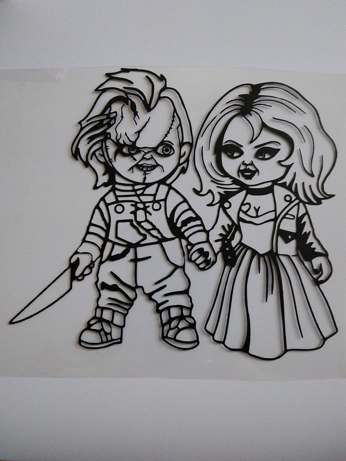 Chucky And Tiffany Decal
