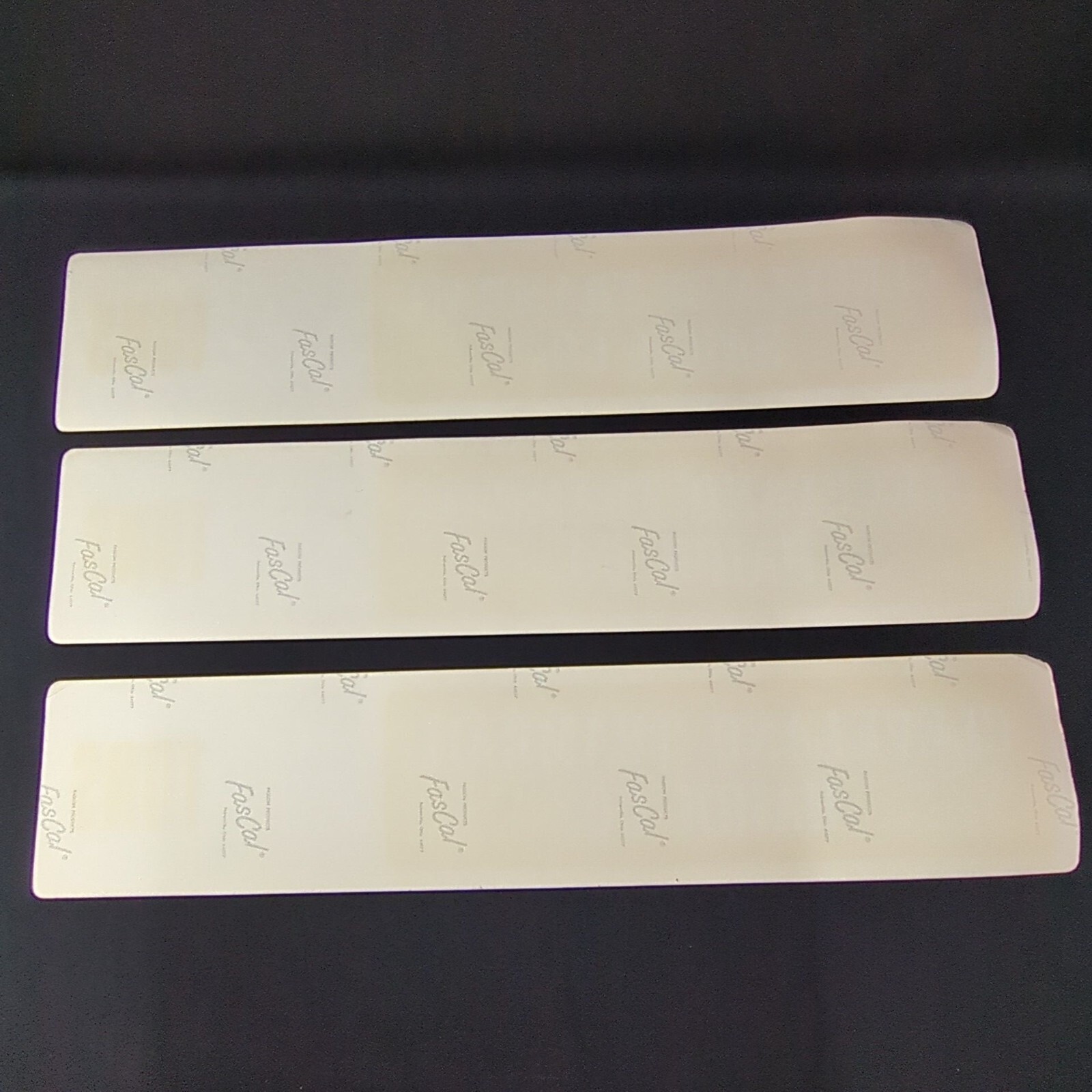 Cleveland Tramrail Haigh TONS 2 Long Stickers 24" x 5" Engineer Crane Systems