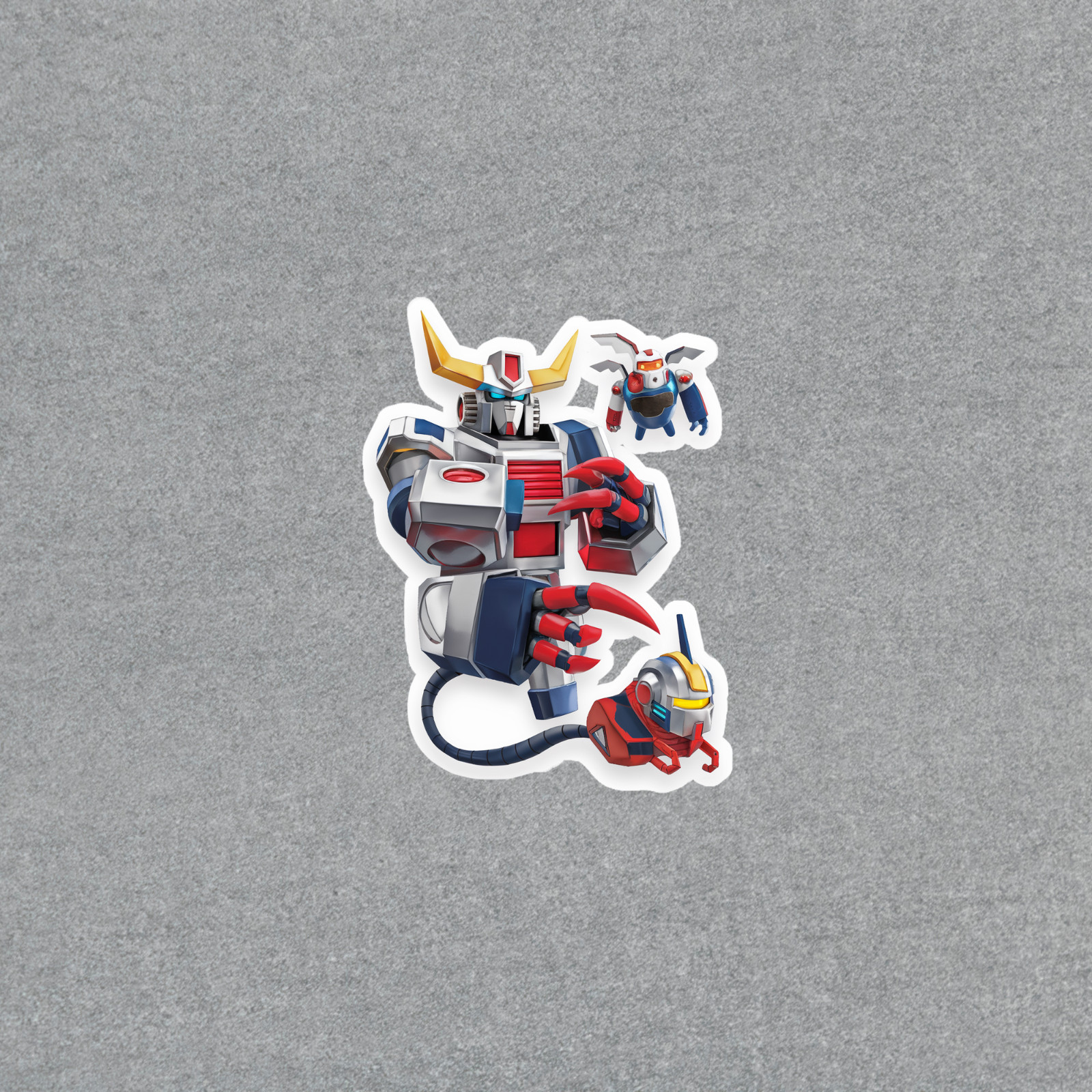 Grendizer Anime Sticker, Classic Robot Manga Character Decal for Fans #5293