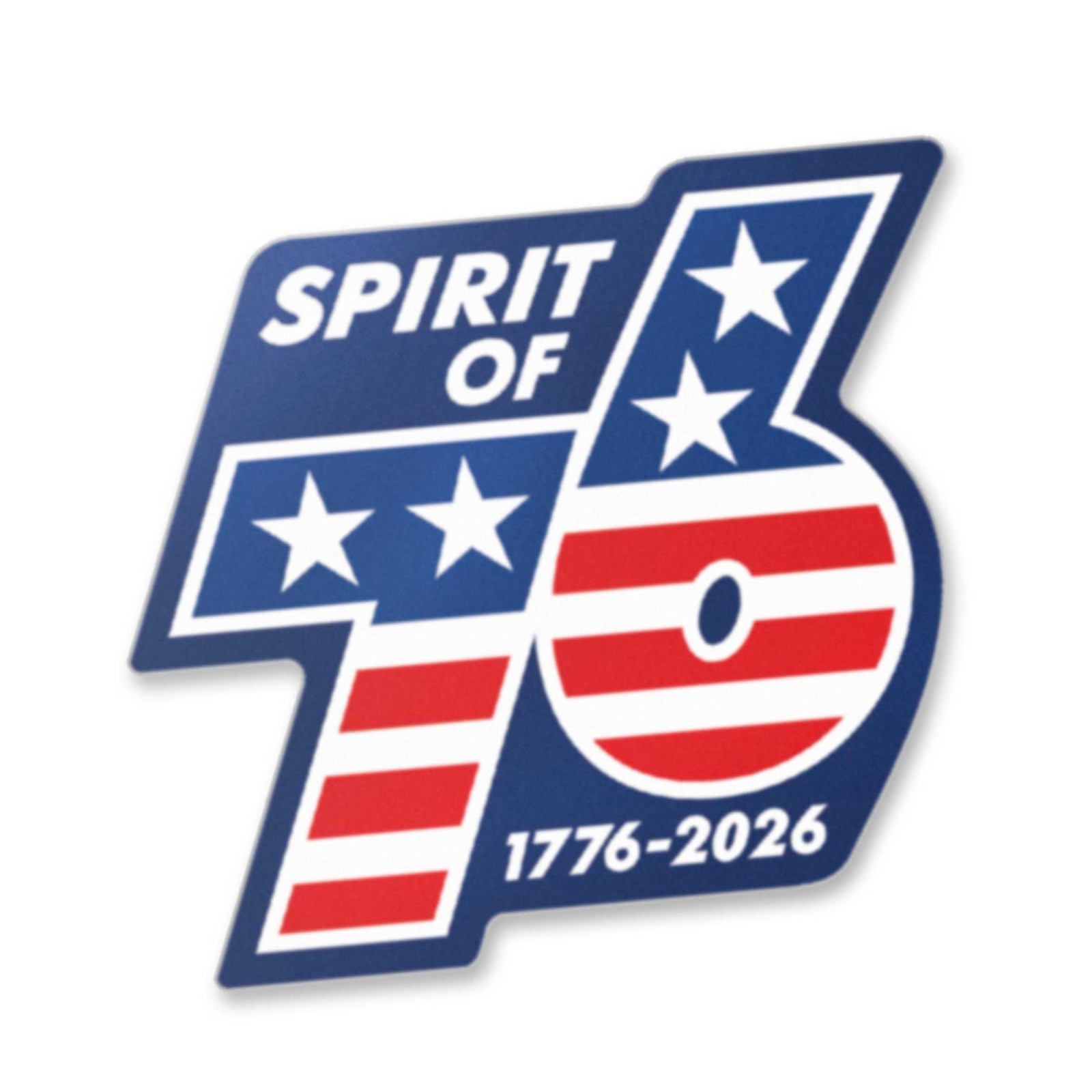 USA Stickers -Retro Spirit of 76 – America, Semiquincentennial, 250 Freedom